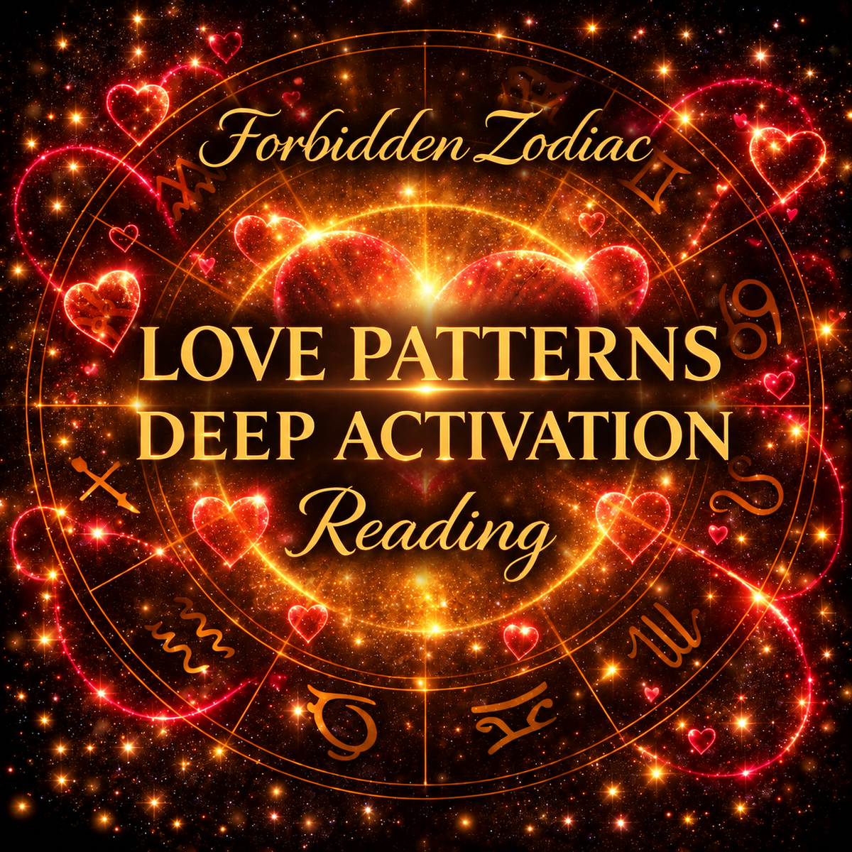 Forbidden Zodiac Love Patterns Personalized Deep Activation Reading